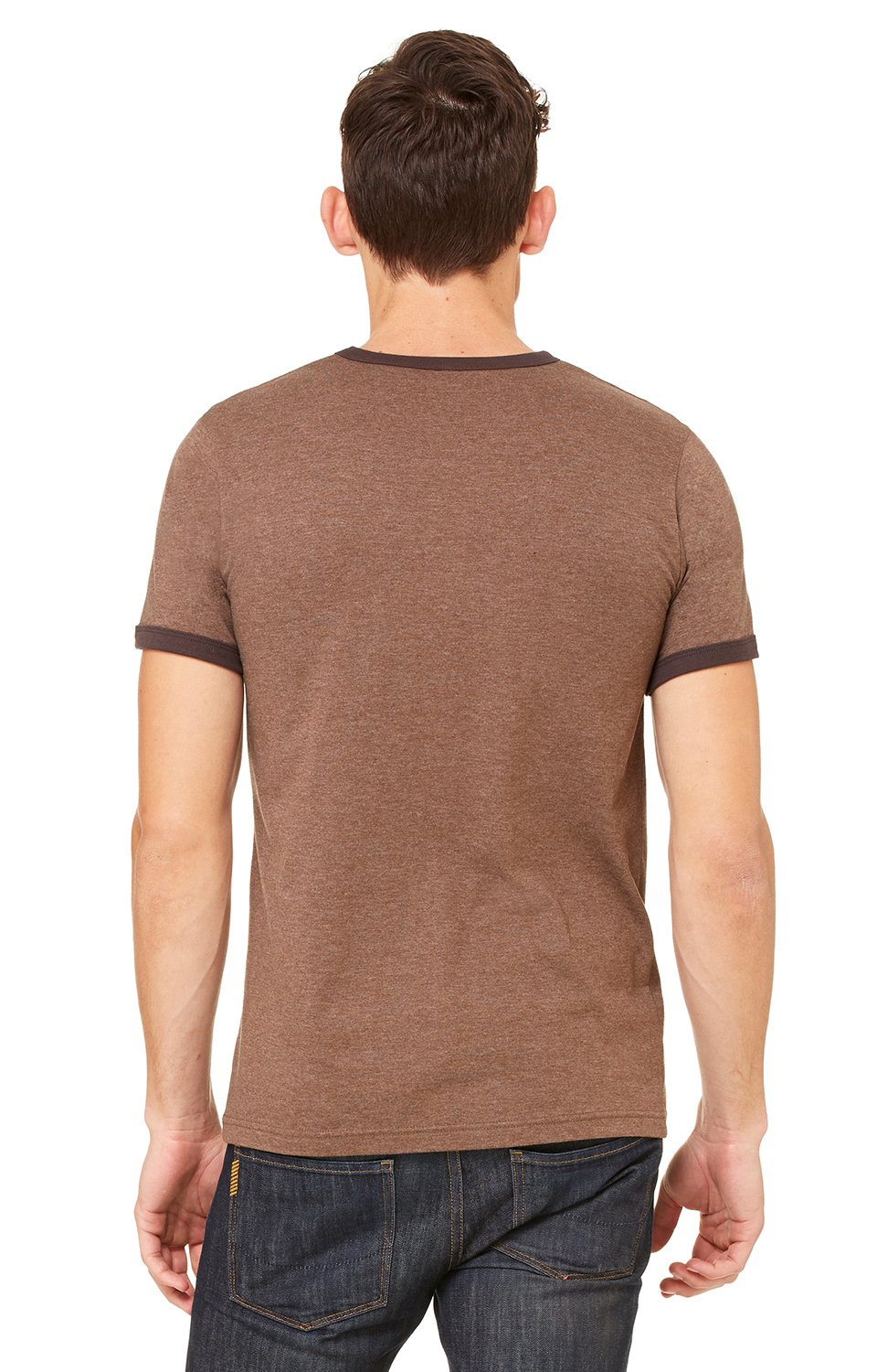 Bella + Canvas 3055C Heather Brown / Brown