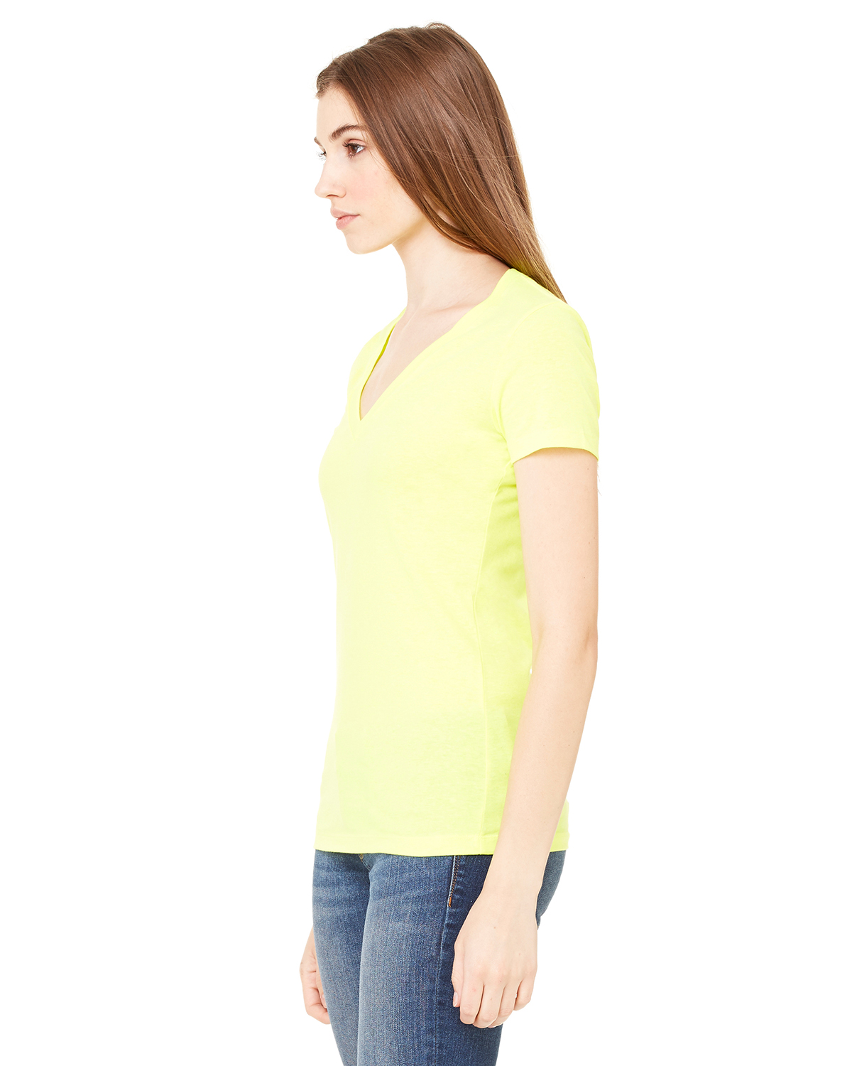 Bella + Canvas B6035 Neon Yellow
