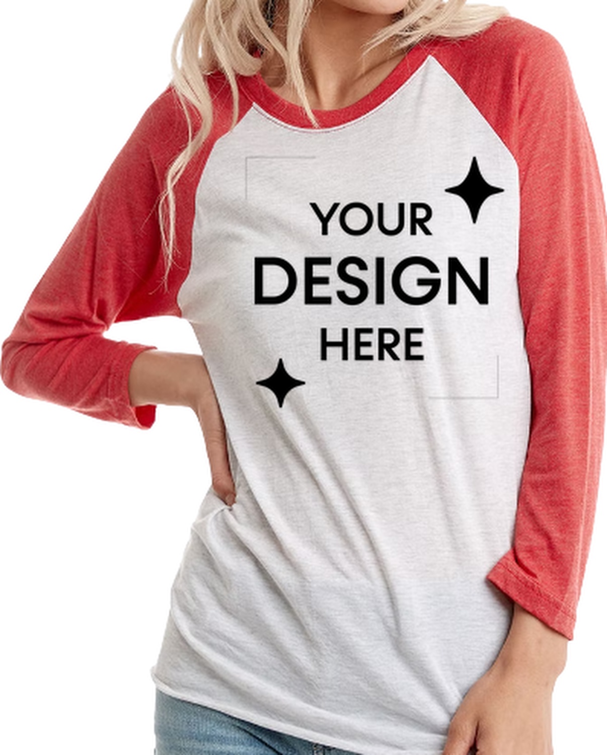 Unisex Triblend 3/4-Sleeve Raglan