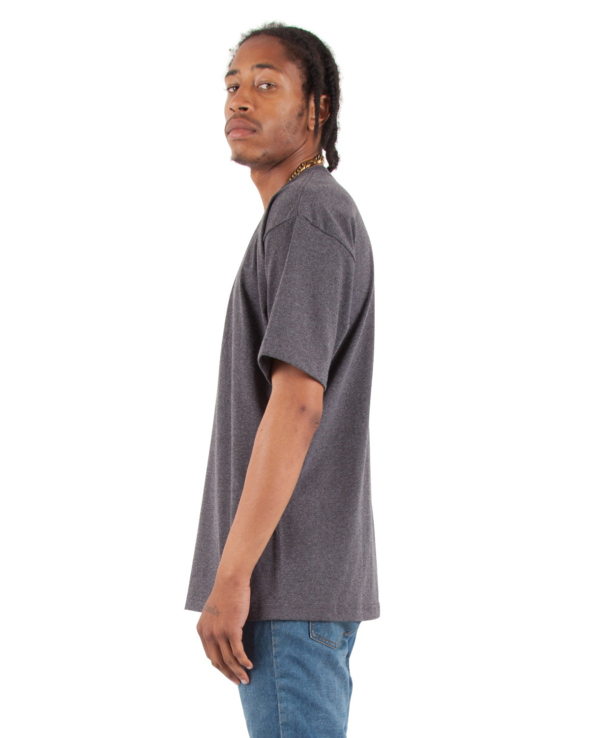 Shaka Wear SHMHSS Charcoal Gray Heather