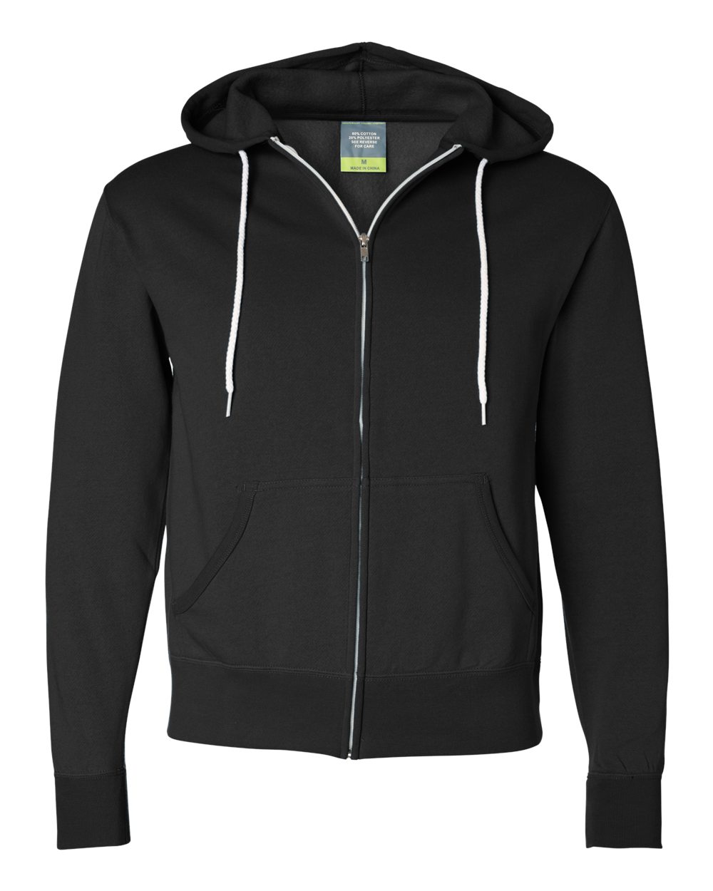 Independent Trading Unisex Lightweight Full Zip Hoodie Afx90