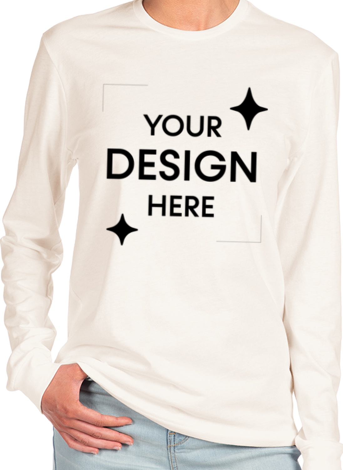 Unisex CVC Long-Sleeve T-Shirt