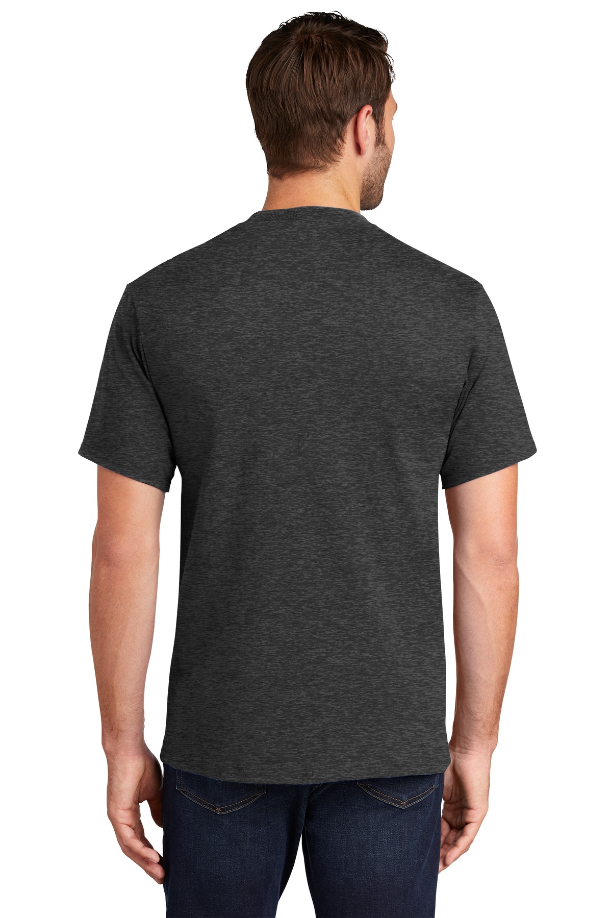 Port & Company PC61T Dark Heather Gray