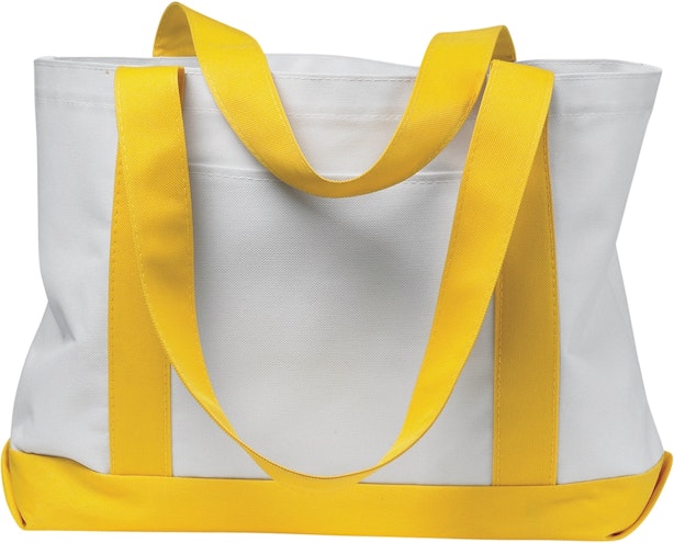 Liberty Bags 7002 White / Yellow