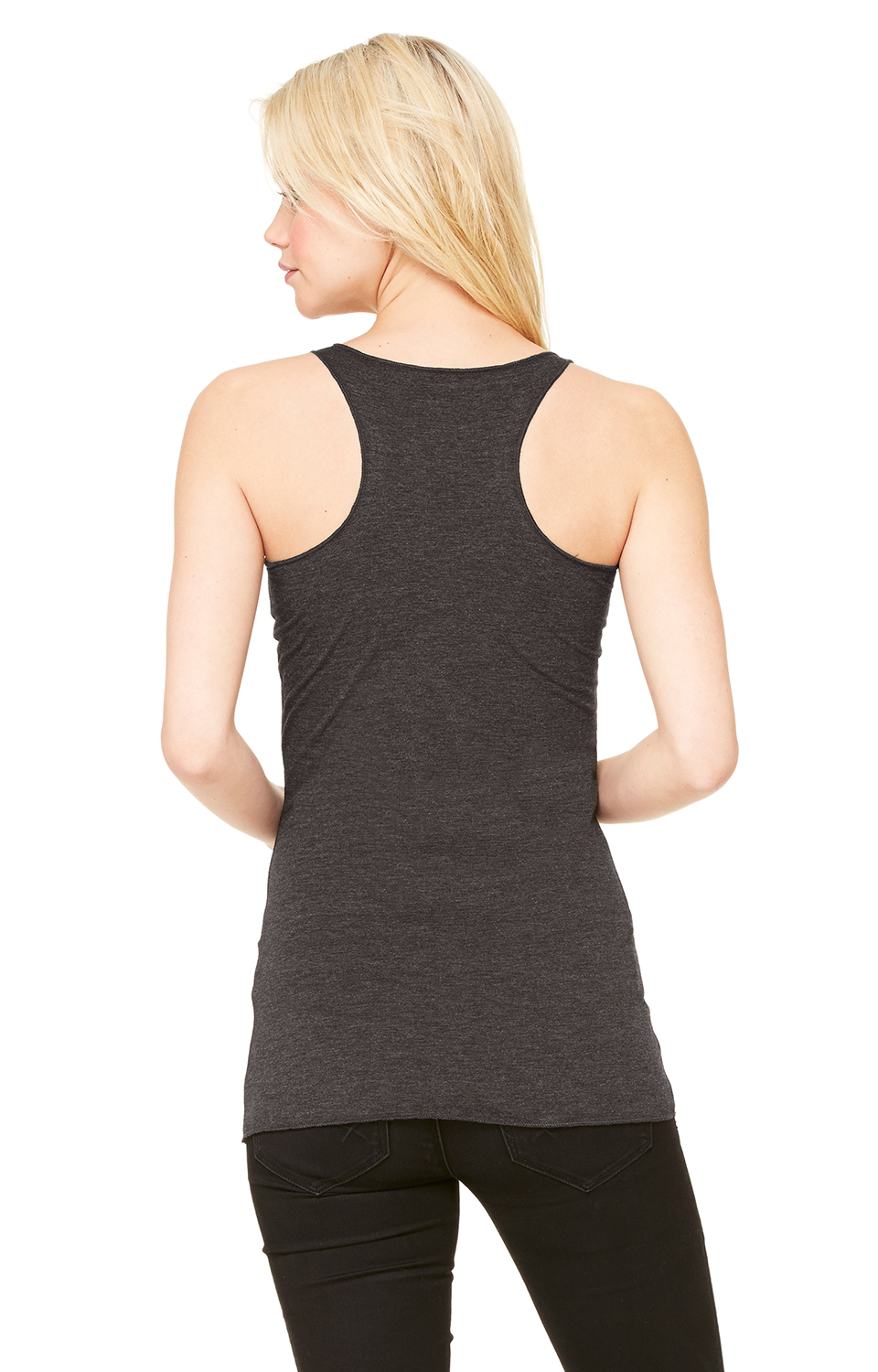 Bella + Canvas 8430 Charcoal Black Triblend