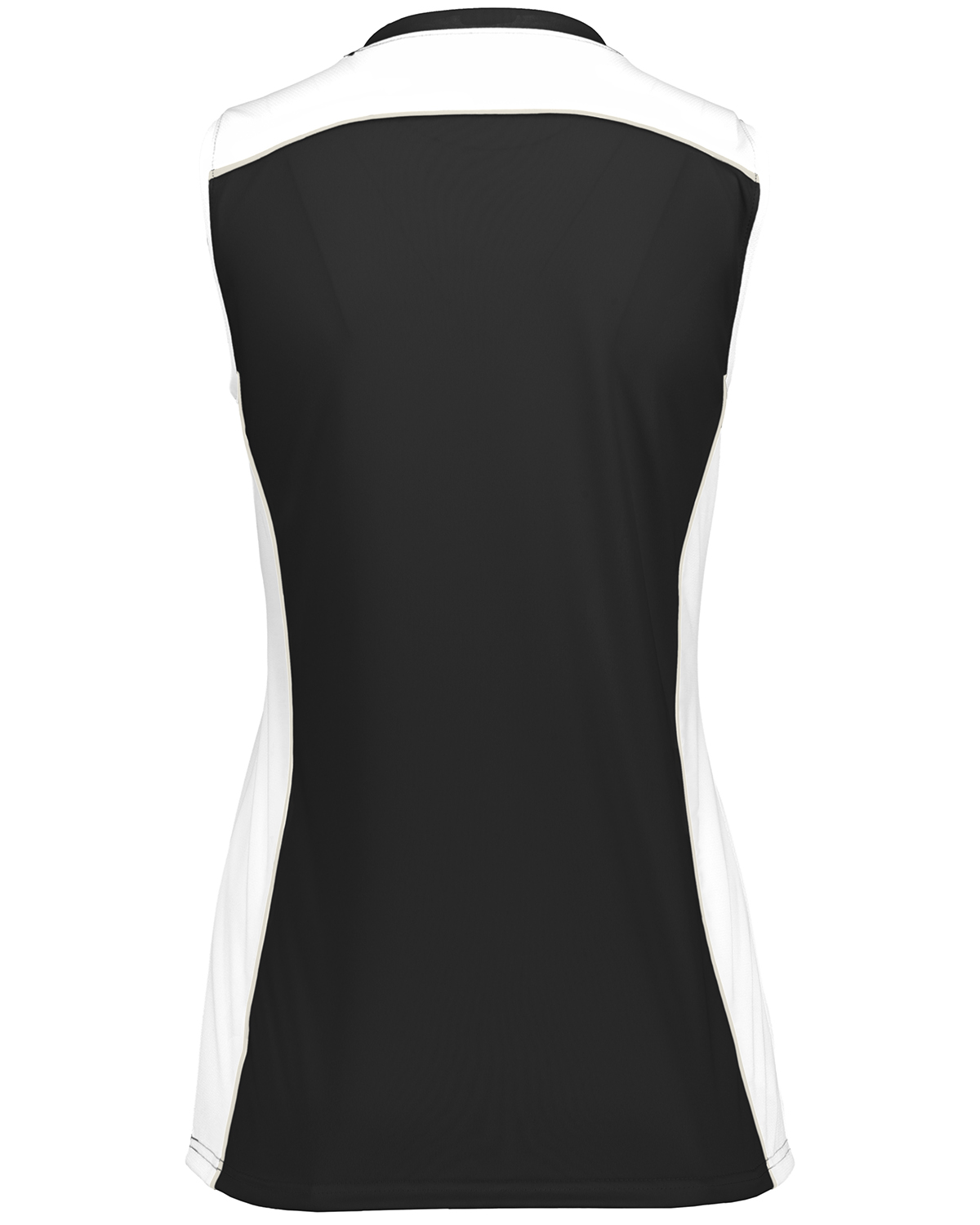 Augusta Sportswear 1676 Black / White / Slv Gray