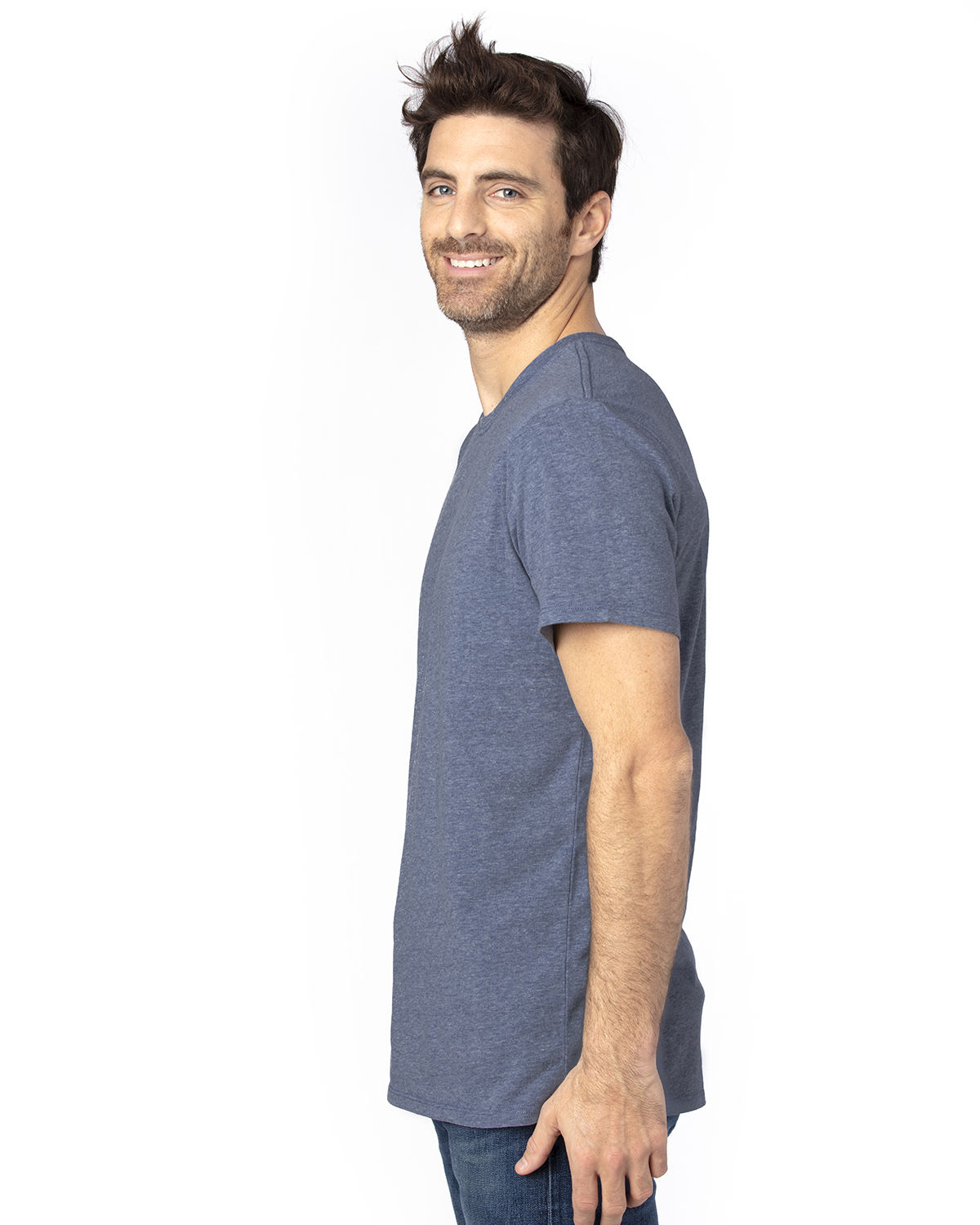Threadfast Apparel 100A Navy Heather