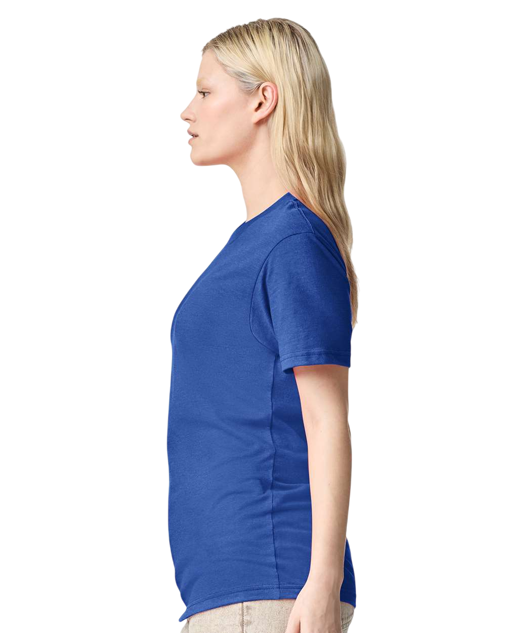 American Apparel 2001CVC Heather Royal Blue