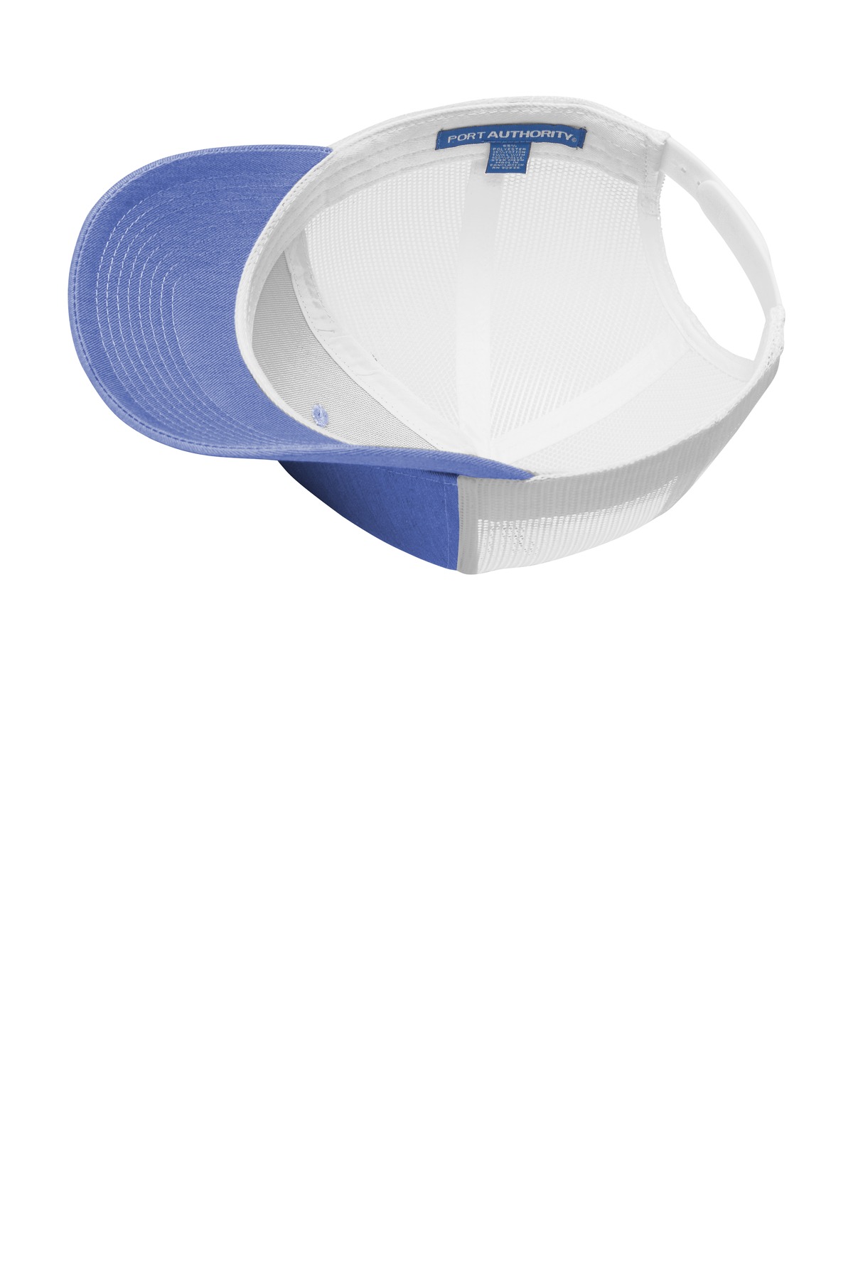 Port Authority C402LP True Blue Heather / Silver M