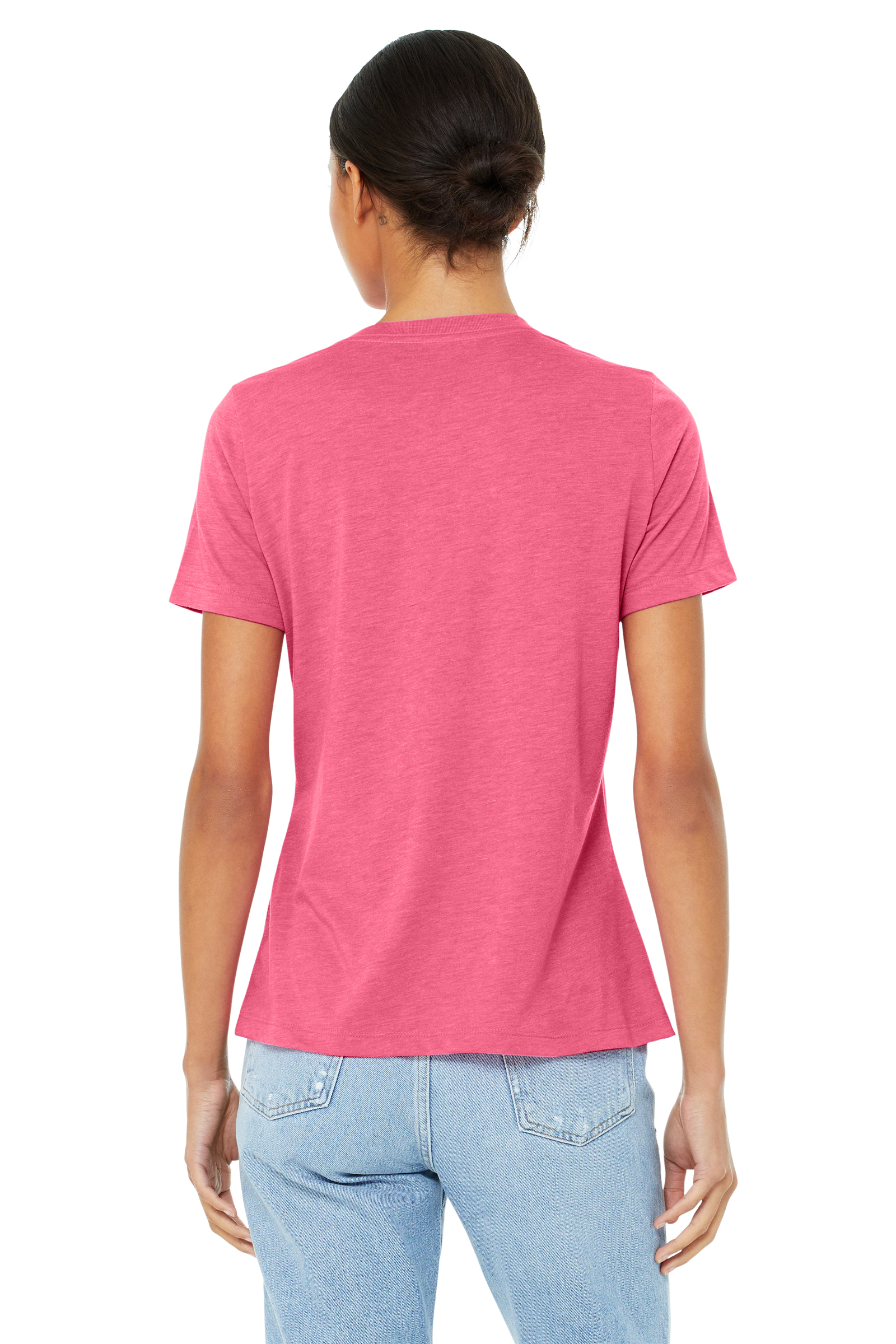 Bella + Canvas 6413 Charity Pink Triblend