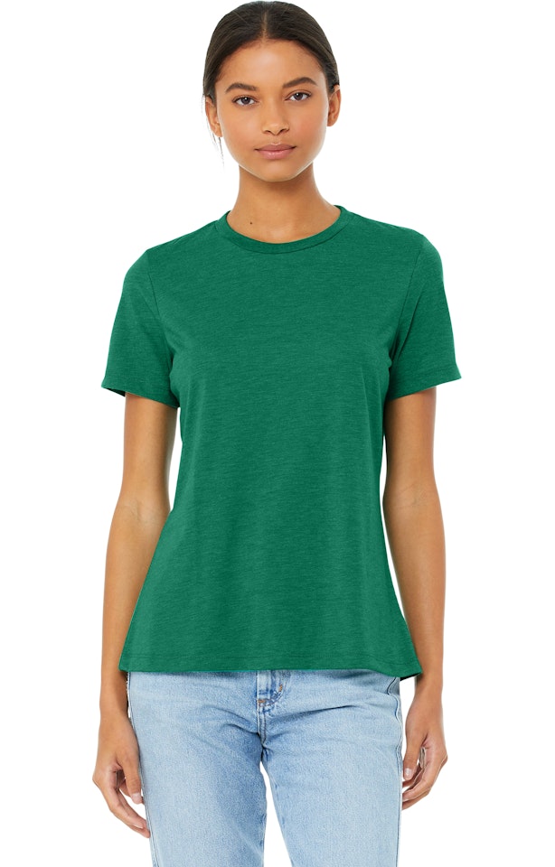 Bella Canvas Women's Triblend Relaxed Jersey Short Sleeve T Shirt