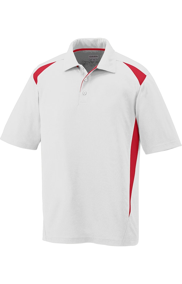 Augusta Sportswear 5012 White / Red