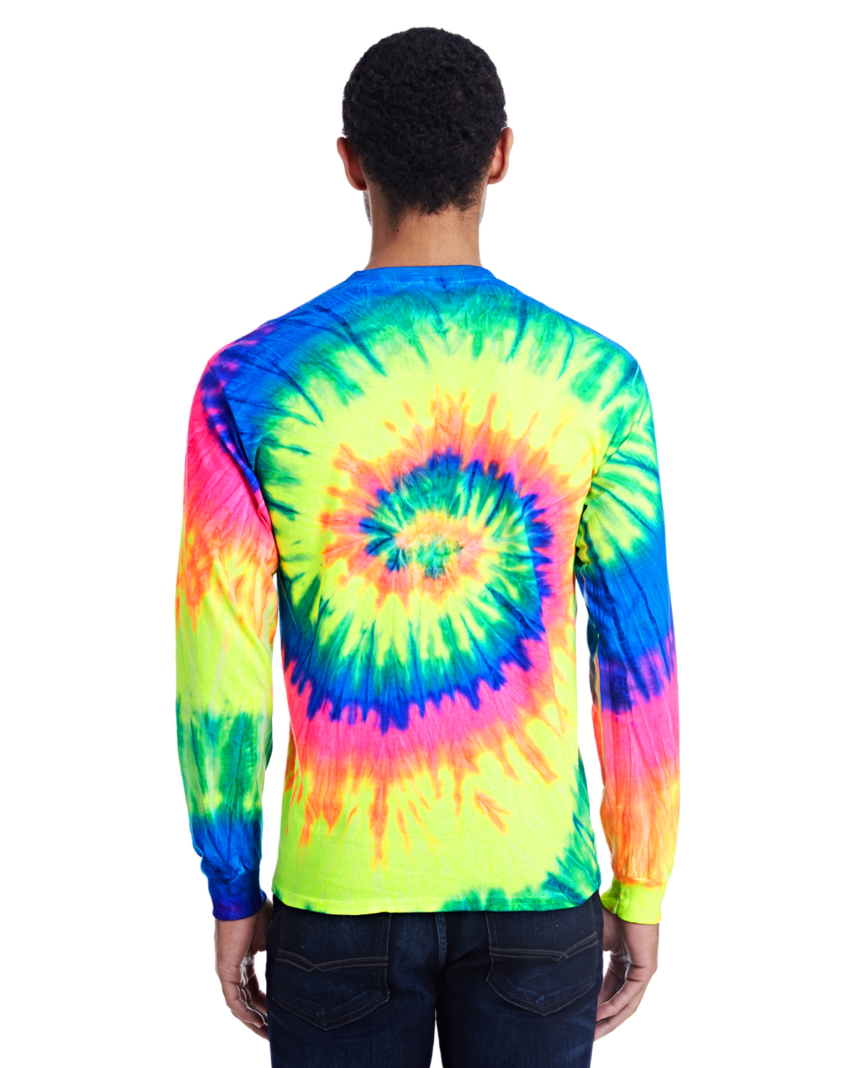 Tie-Dye CD2000 Neon Rainbow