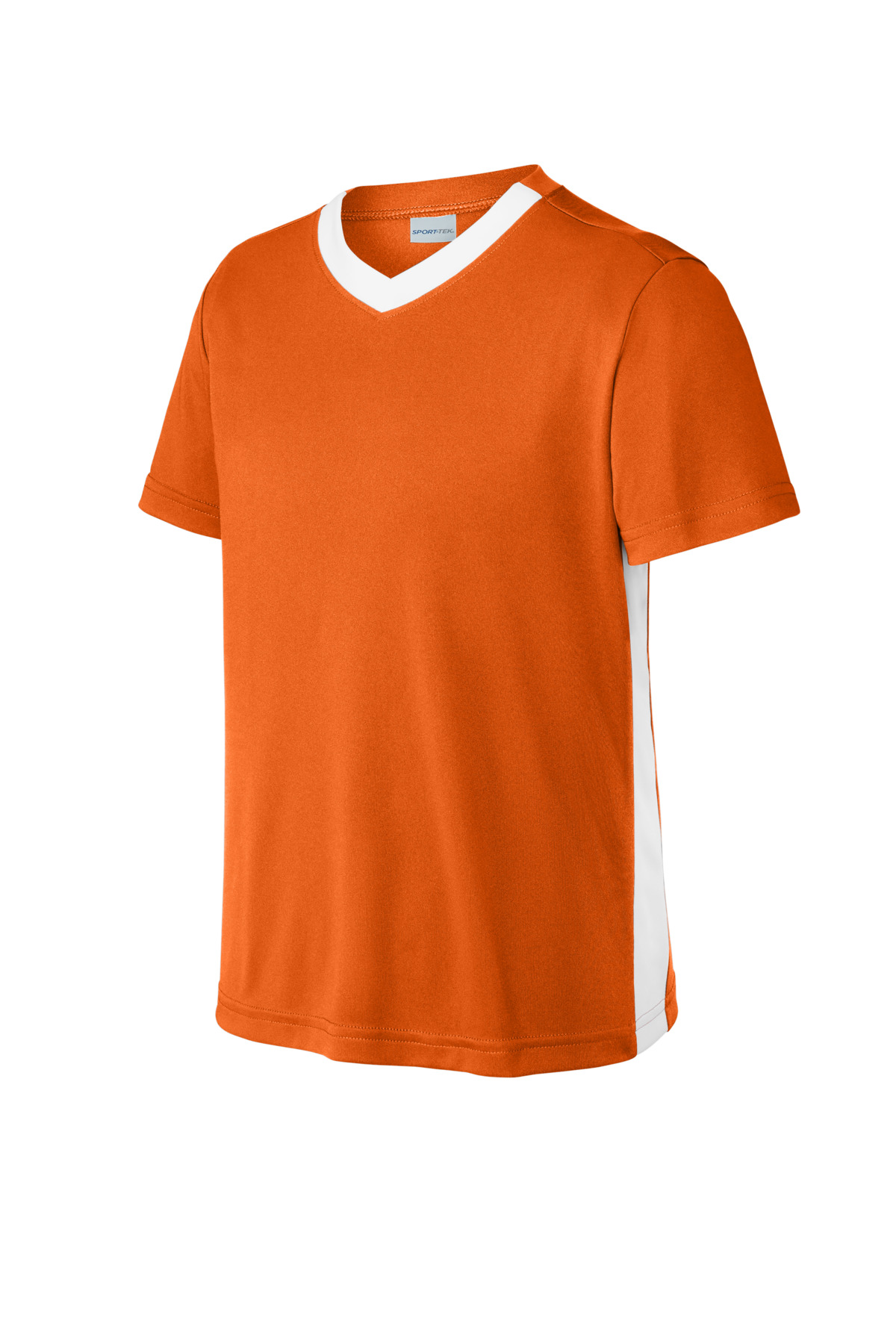 Sport-Tek YST101 Deep Orange/ White