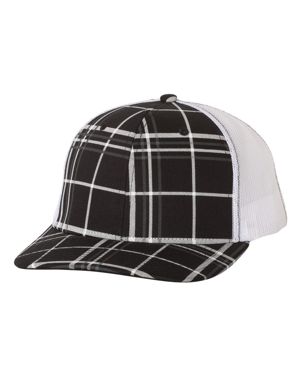 Picture for Plaid Print Black / Charcoal / White