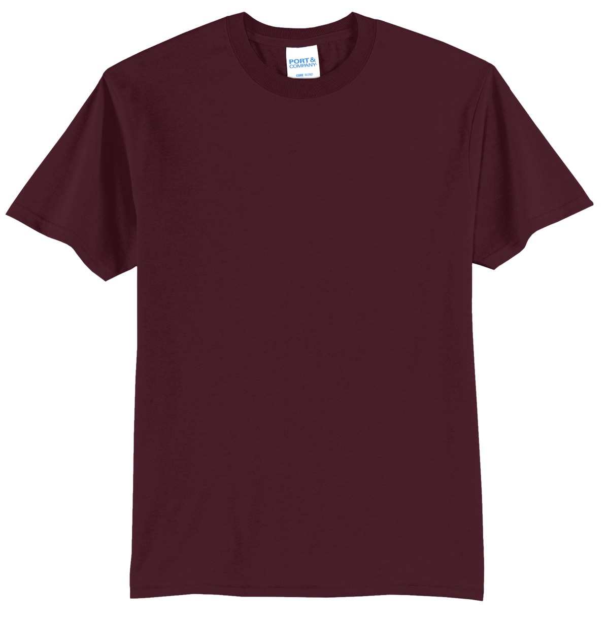 Port & Company PC55T Athletic Maroon