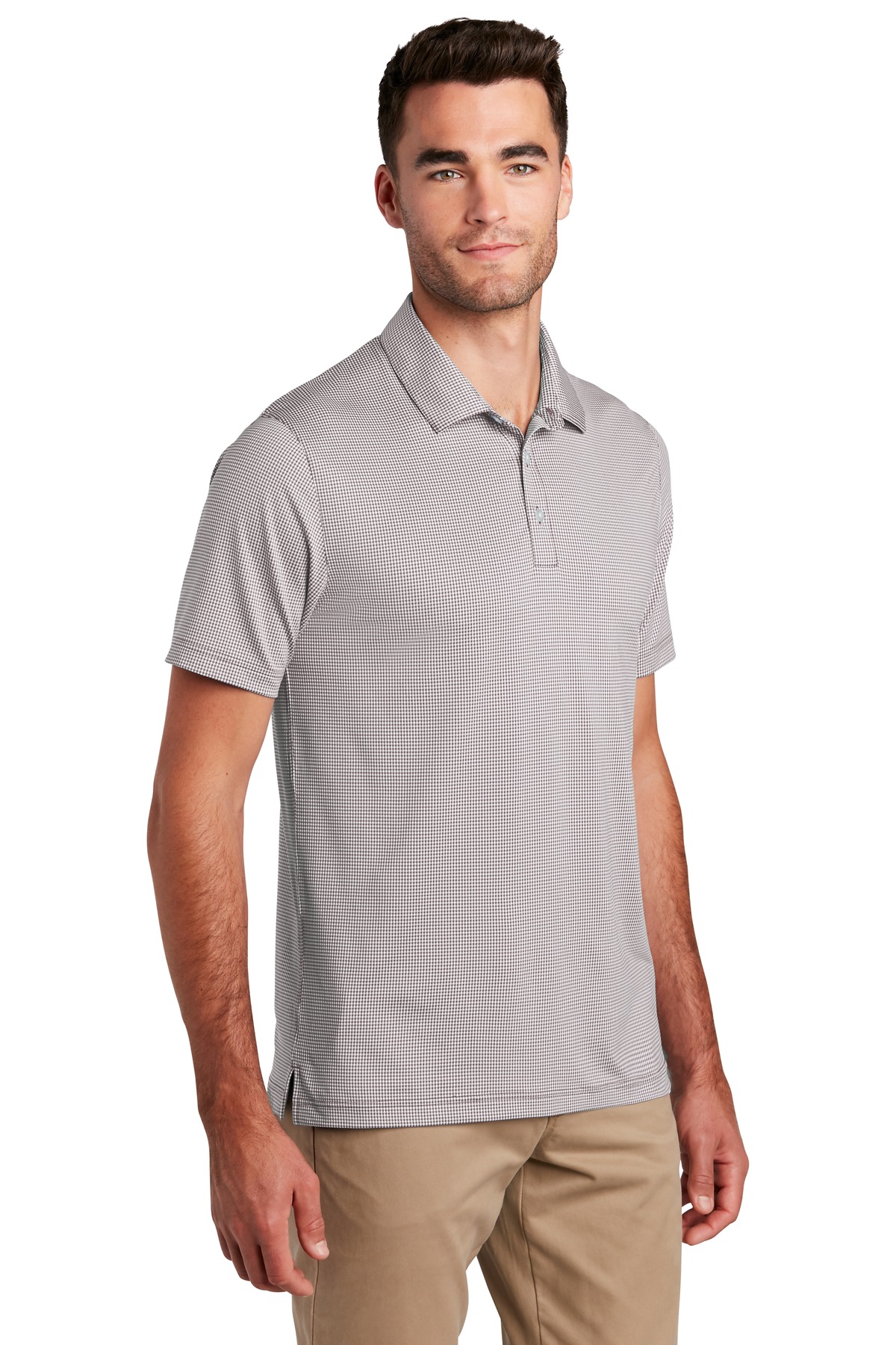 Port Authority K646 Gusty Gray / White