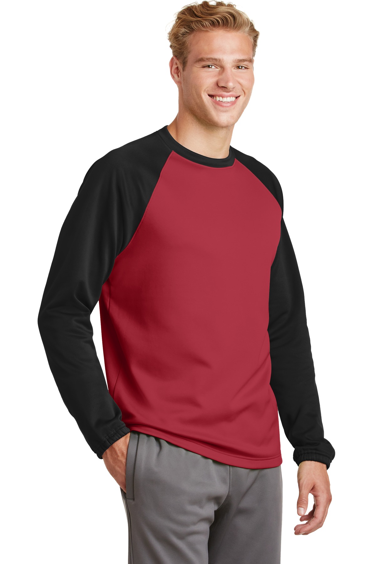 Sport-Tek ST242 Deep Red / Black