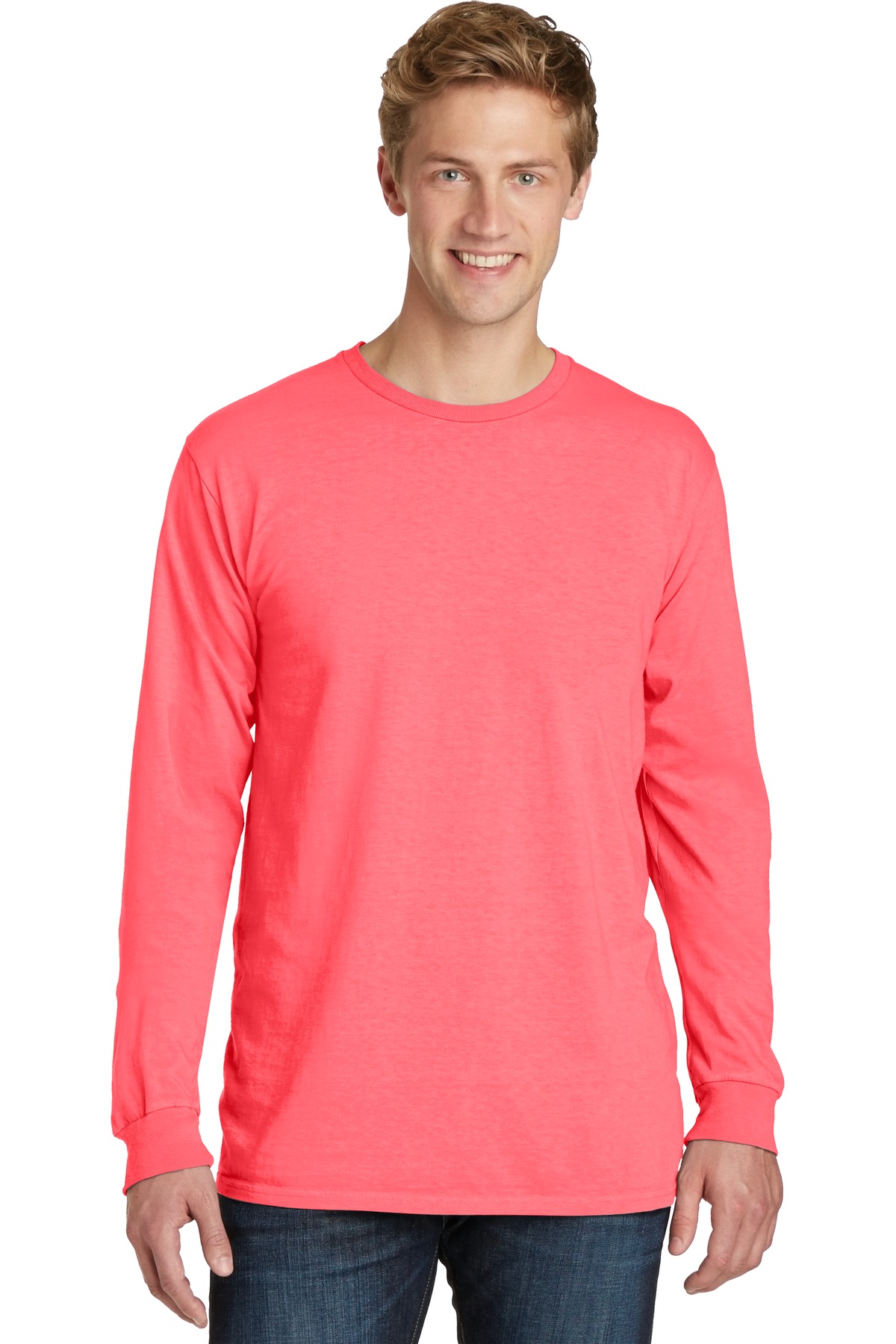 Port & Company PC099LS Neon Coral