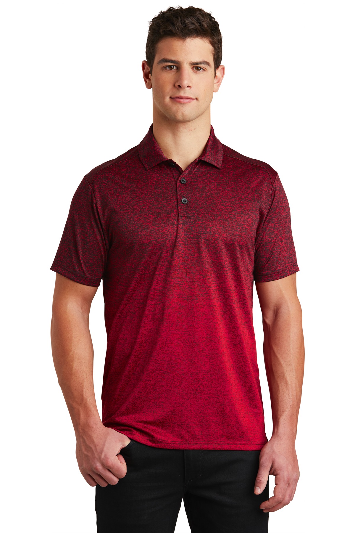 Sport-Tek ST671 Deep Red / Black