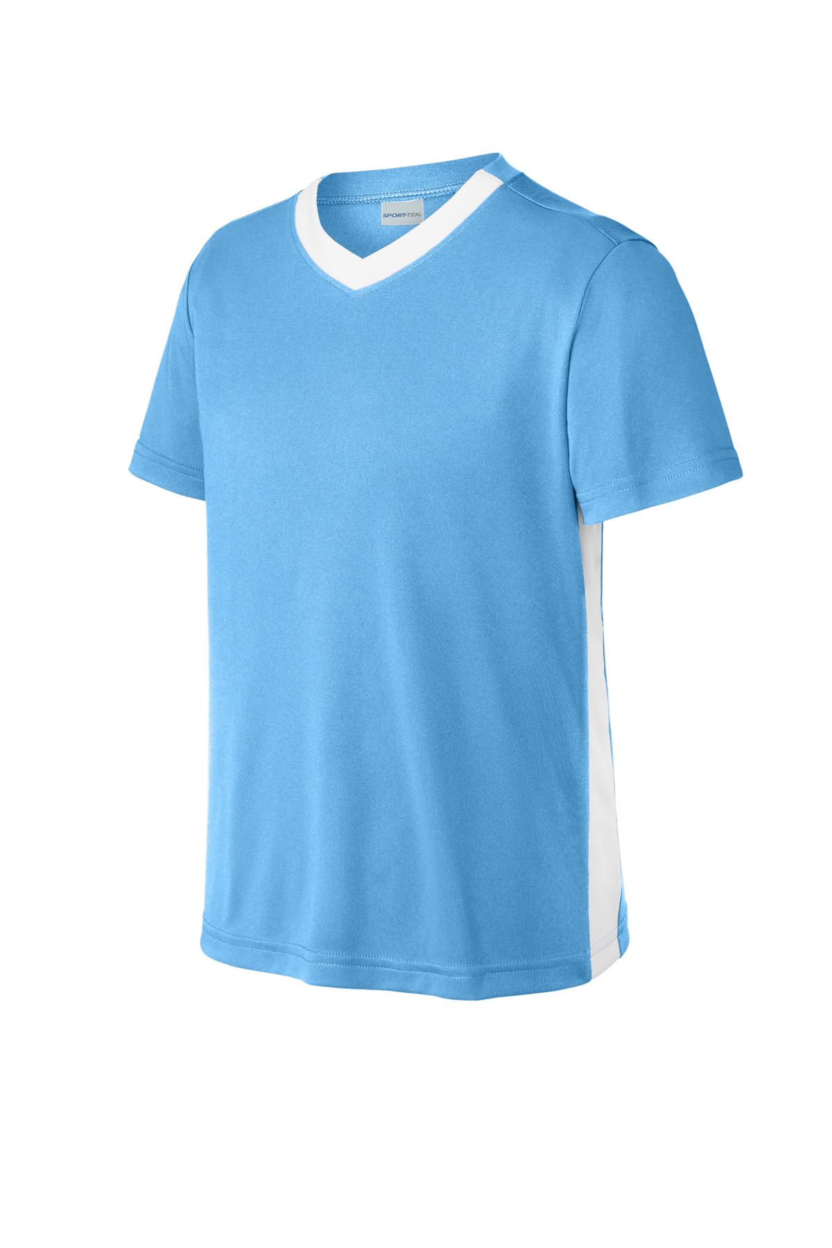 Sport-Tek YST101 Carolina Blue/ White