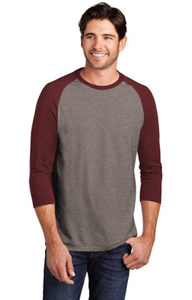 District DM136 Maroon Fr / Gray French