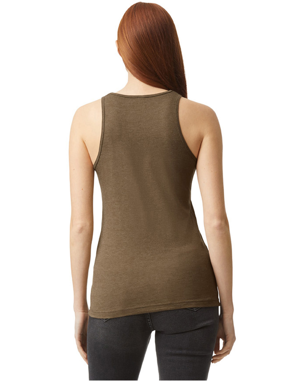 American Apparel 101CVC Heather Army