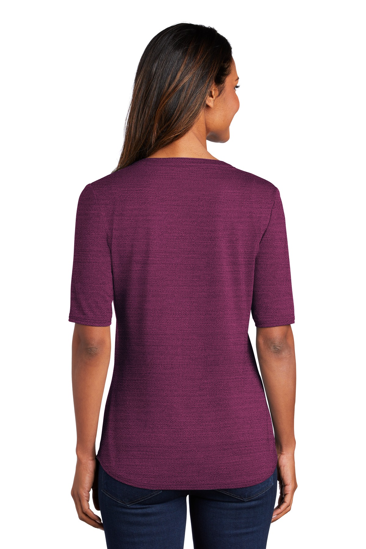 Port Authority LK583 Violet Purple / Black