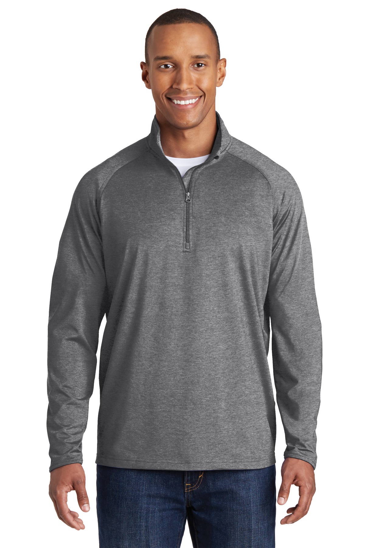 Sport-Tek ST850 Charcoal Gray Heather