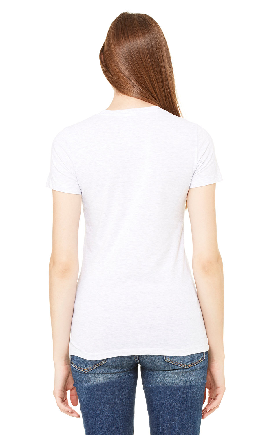 Bella + Canvas 6004 Solid White Blend