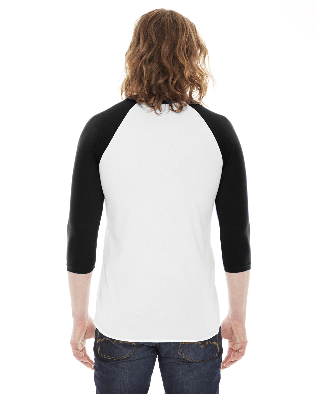 American Apparel BB453 White / Black