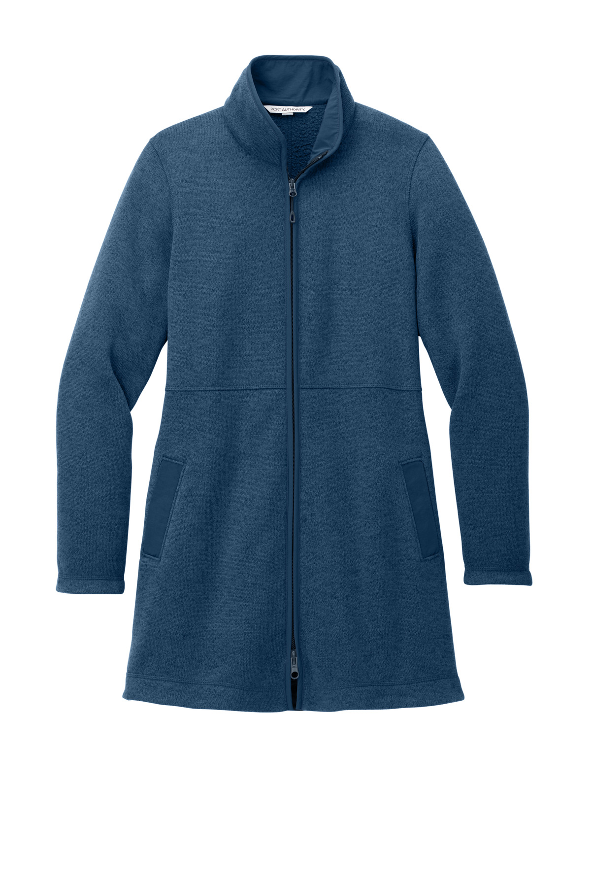 Port Authority L425 Insignia Blue Heather