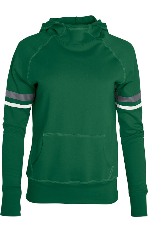 Augusta Sportswear 5440 Dark Green / White / Graphite