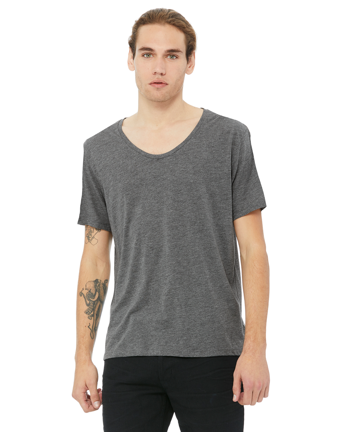 Bella + Canvas 3406 Gray Triblend