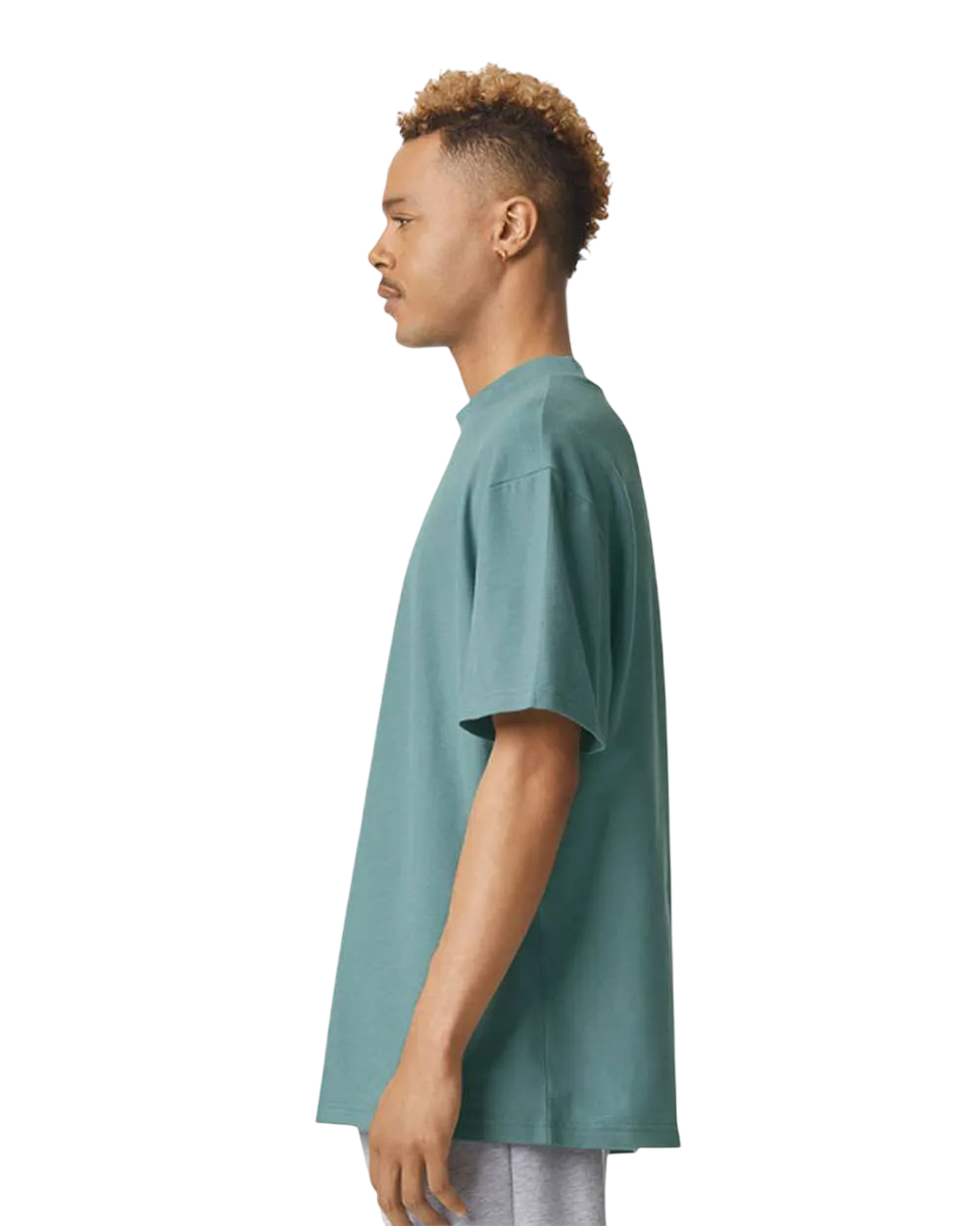American Apparel Pique Mockneck Tee 1 Pq | Jiffy