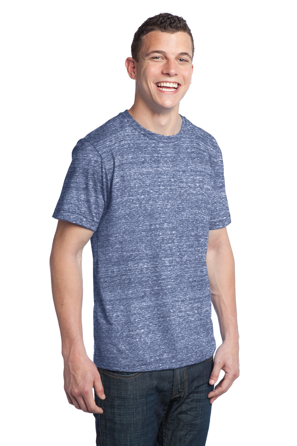 District DT142 Navy Heather