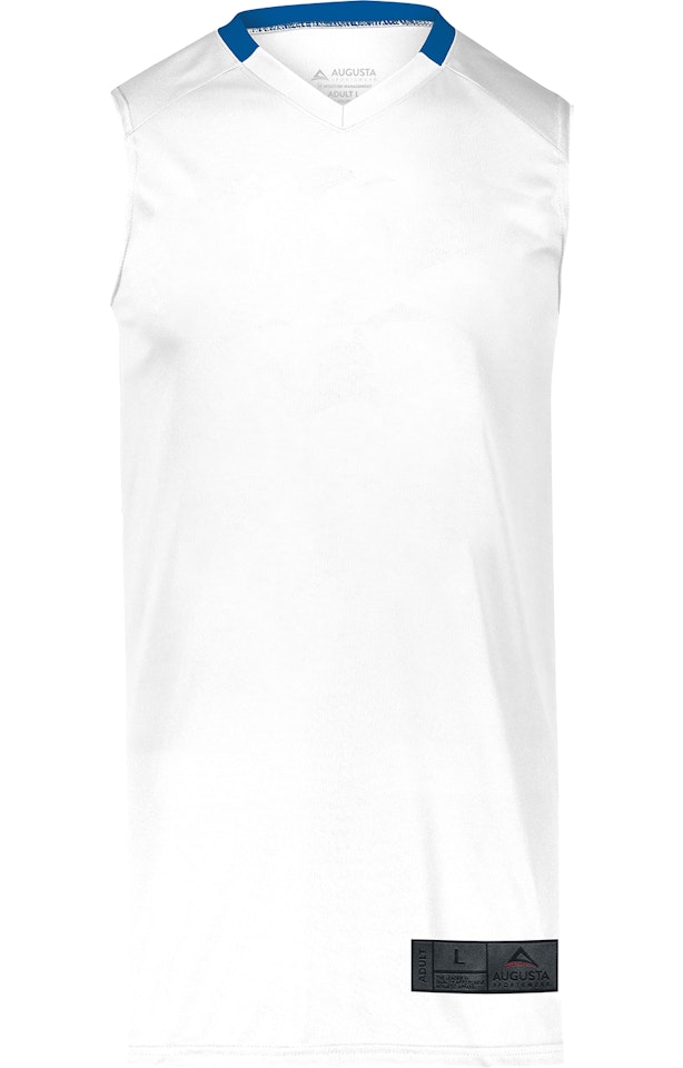 Augusta Sportswear 1730AG White / Royal