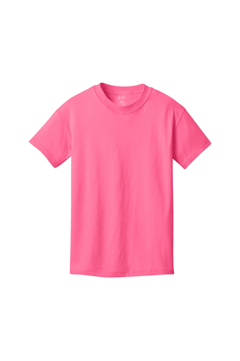 Port & Company PC54Y Neon Pink