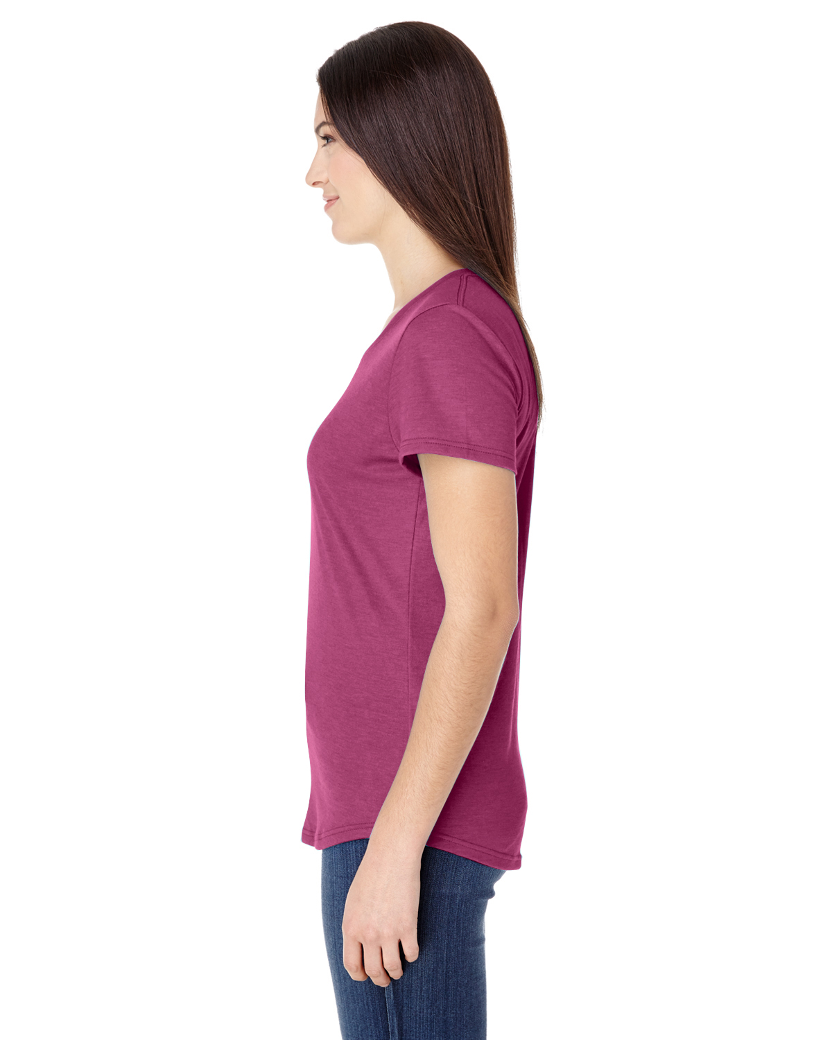 Gildan 6750L Heather Raspberry