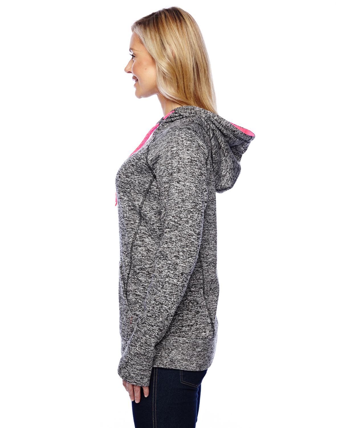 J America JA8616 Charcoal Fleck / Fire Coral