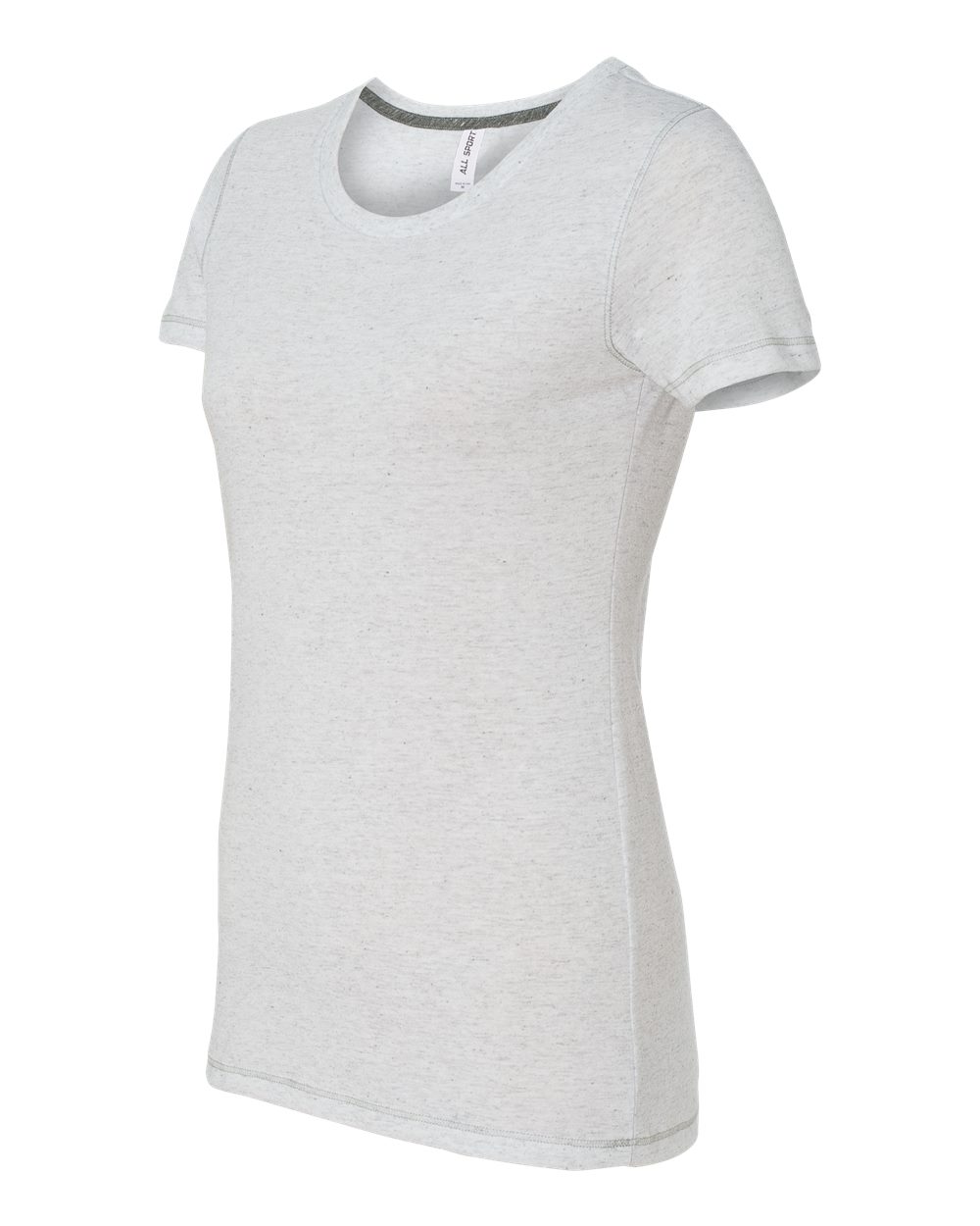 All Sport W1101 White Heather Triblend