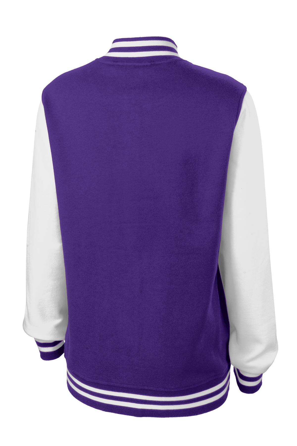 Sport-Tek LST270 Purple / White