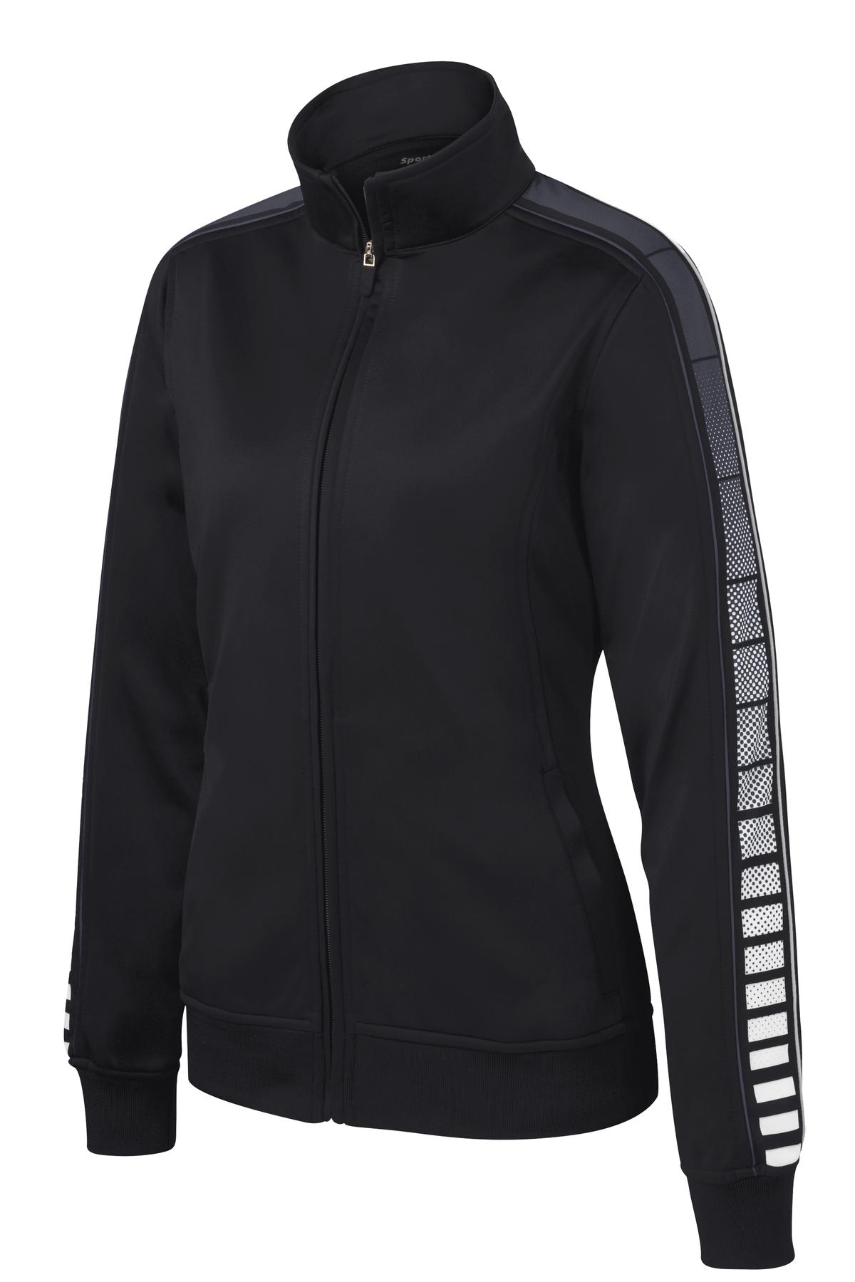 Sport-Tek LST93 Black / Iron Gray