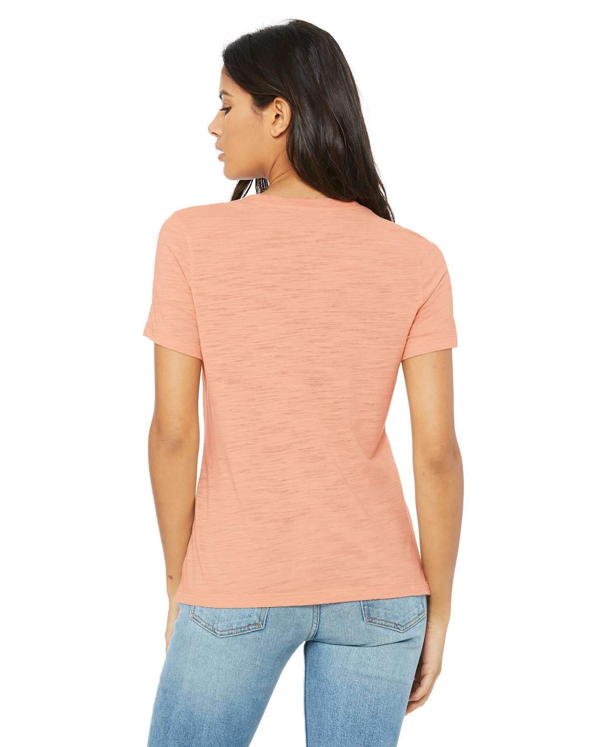 Bella + Canvas 6416 Peach Slub