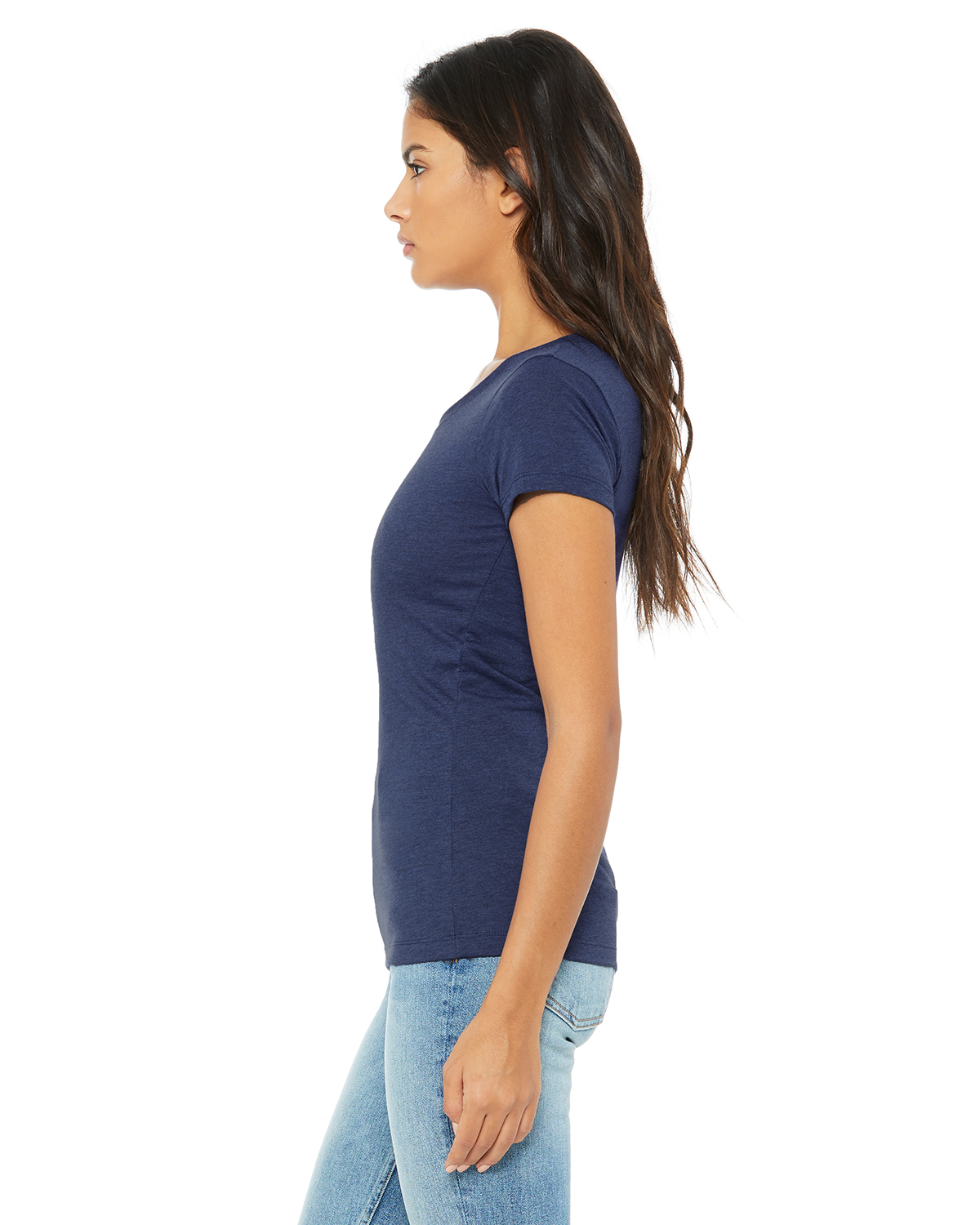 Bella + Canvas B8413 Navy Triblend