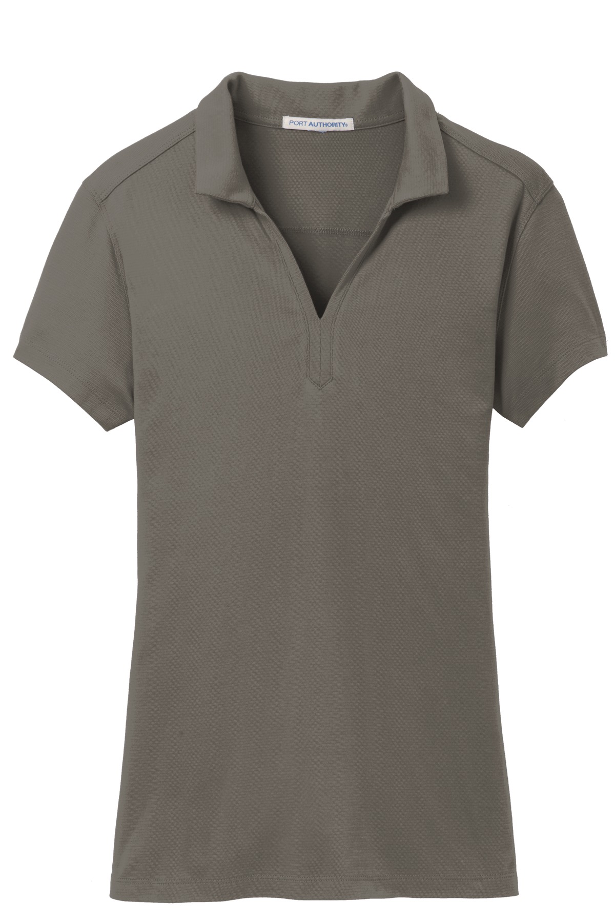 Port Authority Women s Rapid Dry Mesh Polo L573 Gray Smoke Jiffy