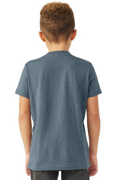 Bella + Canvas 3001YCVC-OLD Heather Slate