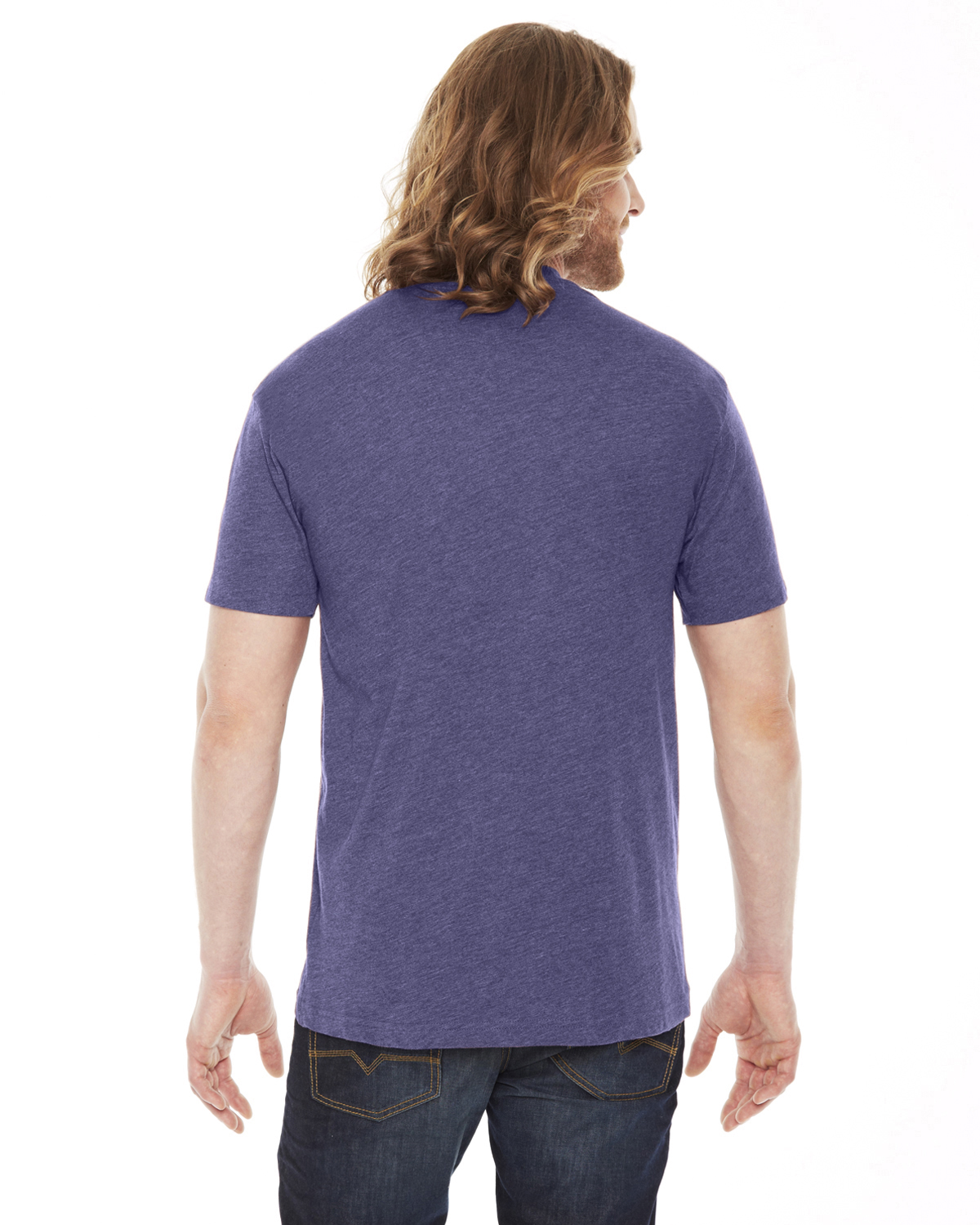 American Apparel BB401W Heather Imperial Purple