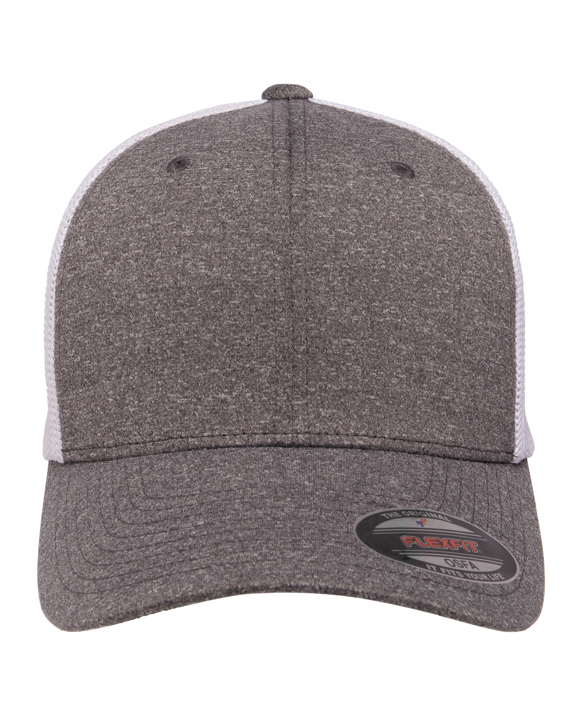 Flexfit Y6311 Dark Heather Gray / White