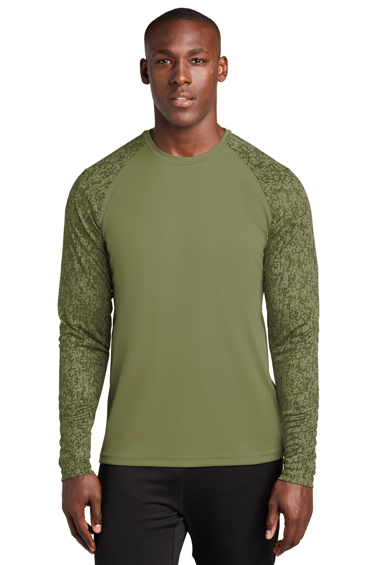 Sport-Tek ST460LS Olive Drab Green